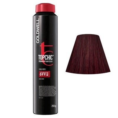Goldwell Topchic Hair Color Coloration (Can) 6VV Max Vivid Violet 8.6 oz