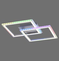 Led Deckenleuchte Rainbow Rgb Dimmbar Schlafzimmer 2700-5000 K Deckenlampe BüRo