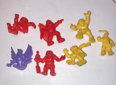 1990 s MONSTER IN MY POCKET 7 figures lot Series 1 Charon Phantom Winged Panther