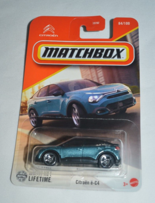 MATCHBOX 2025 MBX CITY ADVENTURE 84/100 - CITROEN e-C4 METALLIC