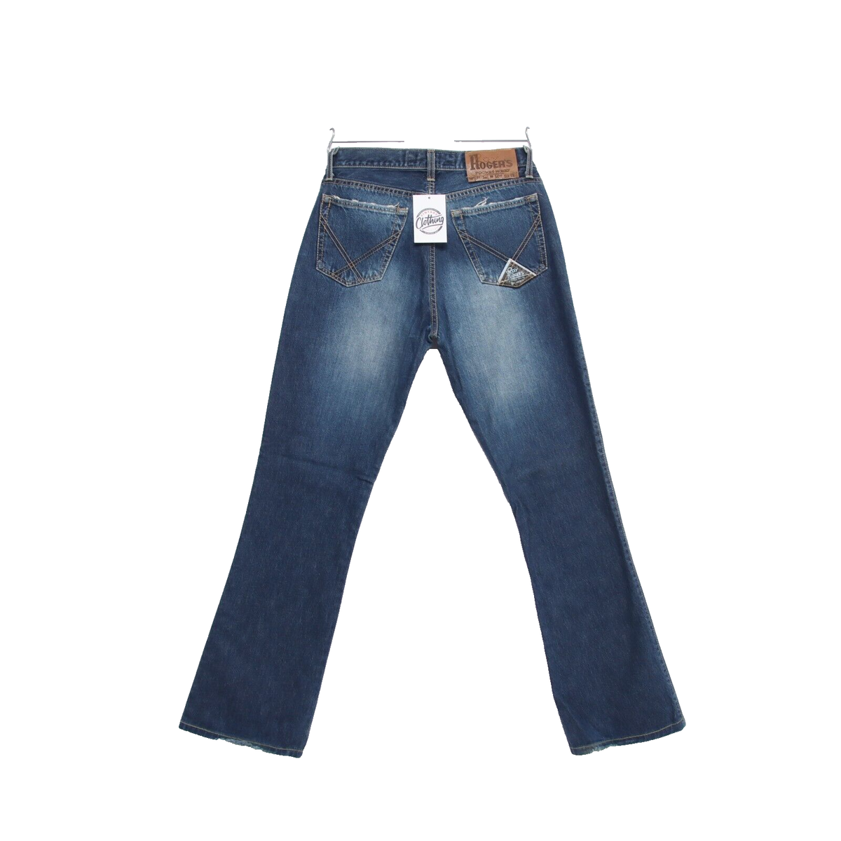 Roy Rogers jeans W31 L36 Usato Denim unisex vita alta