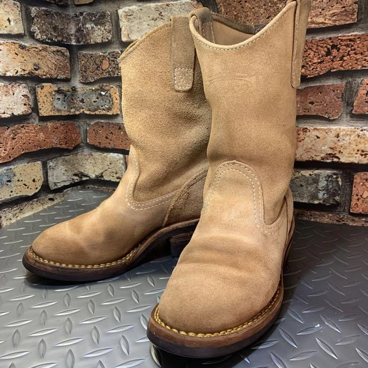 WESCO Morrison Pecos western boots US3D beige leather from Japan