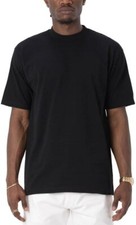 Pro Club Men's Heavyweight Cotton Short Sleeve Crew Neck T-Shirt FREE SHIPPING 