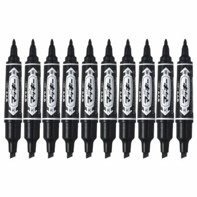 Zebra permanent marker high McKee B-MO-150-MC-BK Black 10 Zebra permanent marker high McKee B-MO-150-MC-BK Black 10