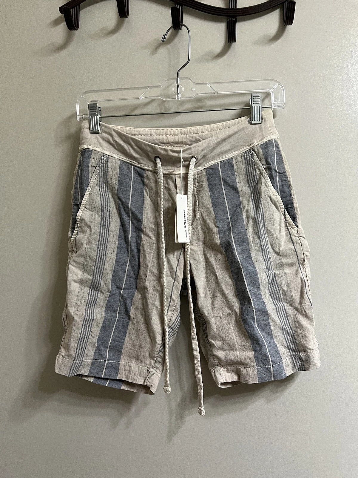 James Peres Standard Stripe Short Pants Sz 0 (item A1.1)