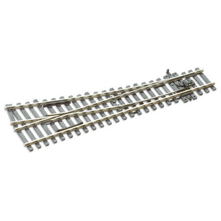 Peco SL-E91 HO-Scale Code 100 Electrofrog radio pequeño giro/interruptor para mano derecha - Imagen 1 de 1