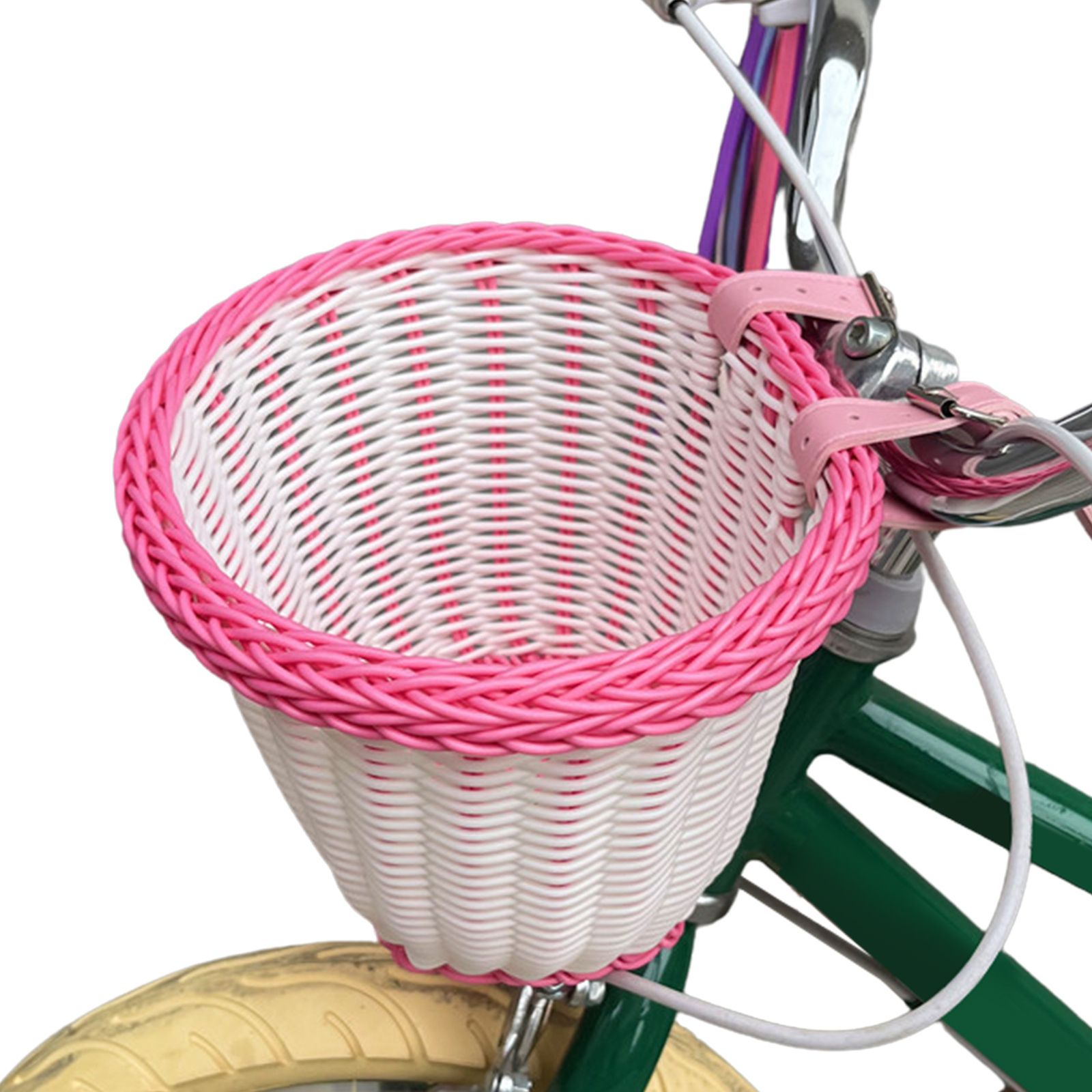 Kids Bicycle Basket Kit Front Handlebar Girls Bicycle Basket Bike Decoration eBay