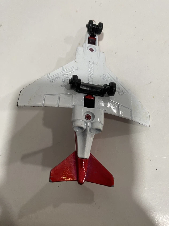 MATCHBOX 1975 ISSUE DIECAST SB 16 PHANTON F4E JET FIGHTER, ENGLAND 5-21-14 - Image 4 of 4