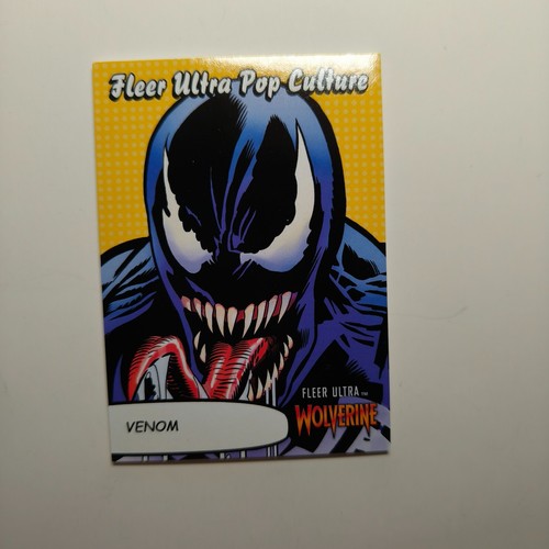 2024 UD FLEER ULTRA WOLVERINE POP CULTURE SSP VENOM #PC-33 A4
