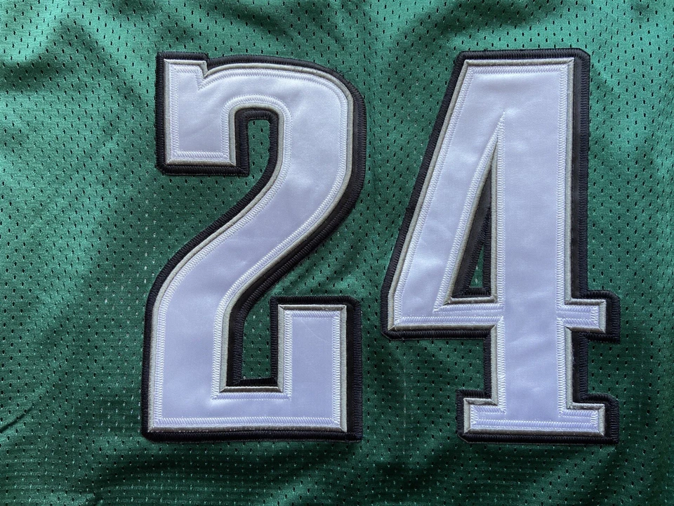 ФУТБОЛКА НФЛ PHILADELPHIA EAGLES ДЖЕРСИ REEBOK размер 50 МУЖСКАЯ NO24 NNAMDI ASOMUGHA - Изображение 3 из 4