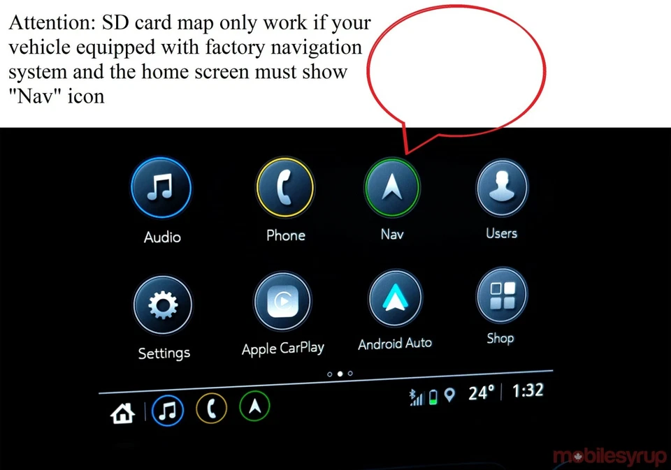 2019 GMC Sierra 1500 AT4 Denali SLE SLT Navegação GPS DADOS Cartão SD Mapa dos EUA Fabricante de Equipamento Original - Imagem 2 de 2