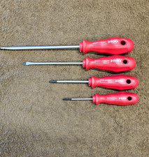 4 Felo Screwdriver Set Slotted Phillips Flat Head 200 202 Germany