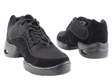 Latin Salsa Very Fine Dance Ballroom Woman's Sneaker Shoe VFSN002 Black