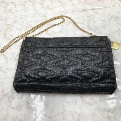 Authentic Vivienne Westwood Shoulder Bag 2Way Clutch Bag Party Bag 