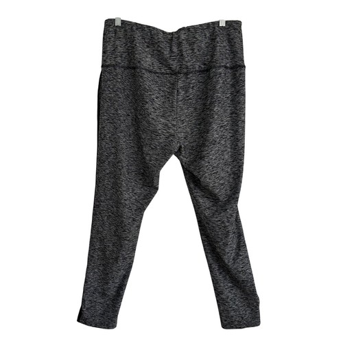 Chicos Zenergy Hose 12-14 Yoga Sport Freizeit Pull On grau schwarz meliert - Bild 2 von 11
