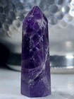 EXTRAORDINARY ELECTRIC PURPLE GEM DREAMY AMETHYST CRYSTAL RAW GEMSTONE!!! +gift — photo 9