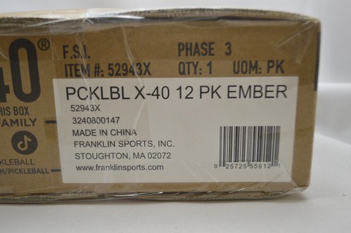 Pelotas Pickleball Franklin Sports X-40 - Aprobadas por Pickleball de EE. UU. (USAPA) - Imagen 2 de 4