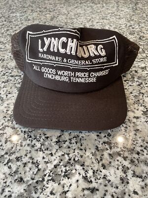 Vintage Lynchburg Tennessee General Store Snapback Trucker Hat M/L USA