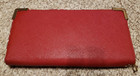 Red Zip Around Wallet Rectangular — photo 1