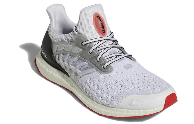 adidas UltraBoost Climacool 2 DNA White Vivid Red 2022