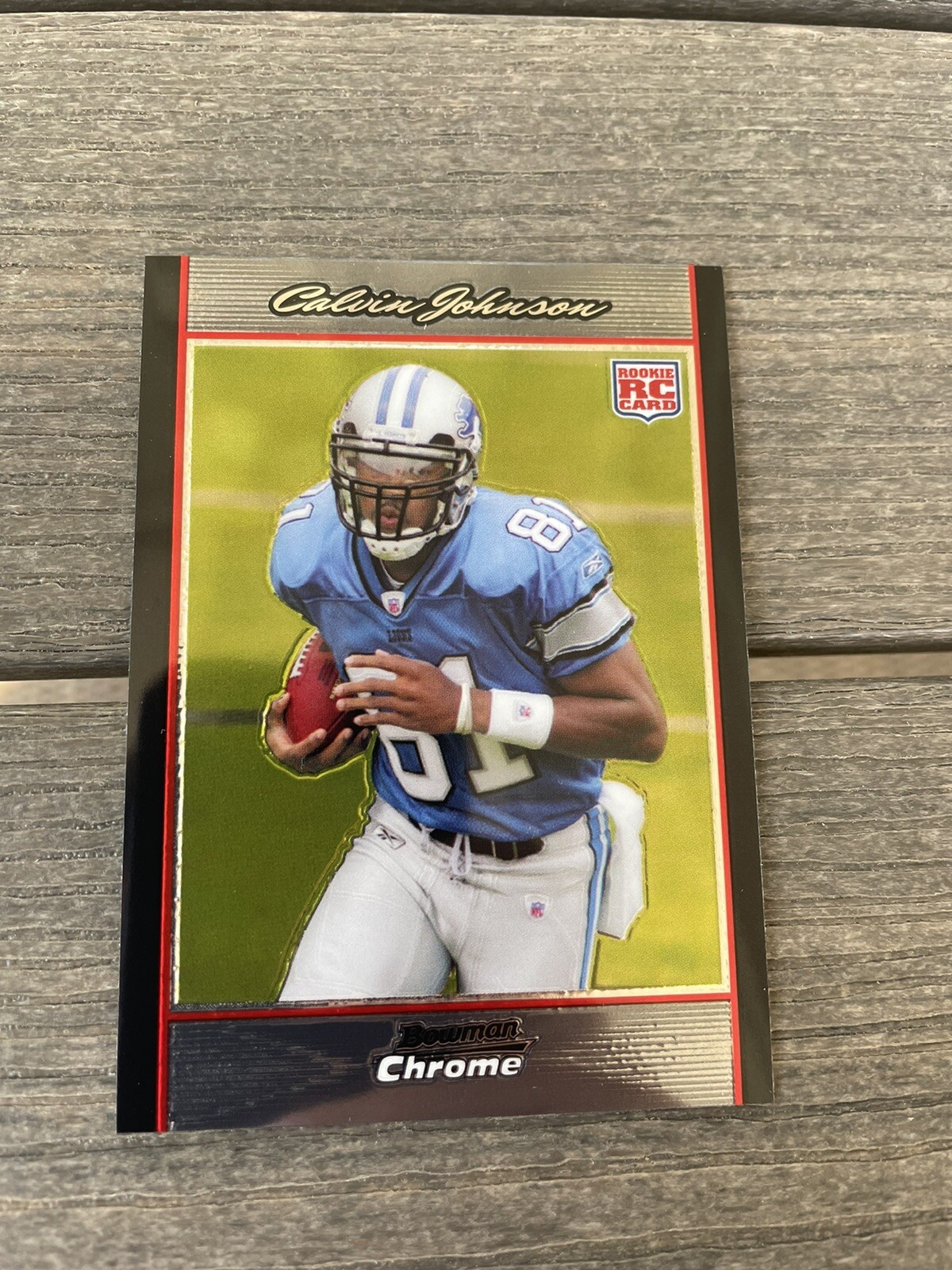 2007 Bowman Chrome #BC75 Calvin Johnson NM Rookie