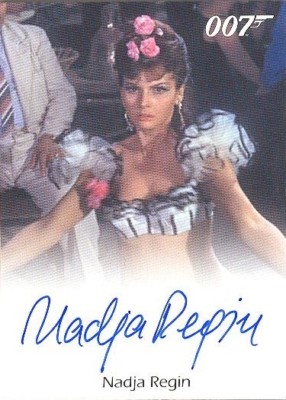 2015 James Bond Archives Nadja Regin Bonita Goldfinger Full-Bleed