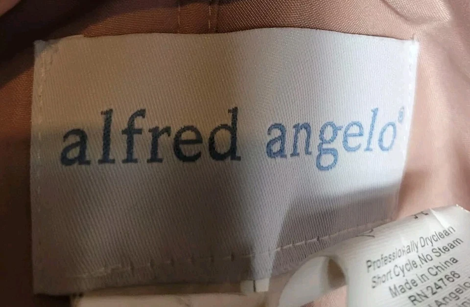 Mini Vestido Alfred Angelo Moderno De Colección Coll. Antiguo Hollywood Romántico Hoco WhimsiFairy Foto 4 de 4