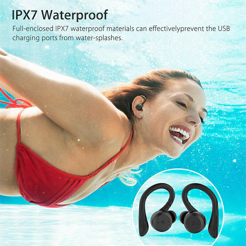 Wireless Earbuds Bluetooth 5.0 Sport Headphones HD Stereo Sound TWS Earphones-image
