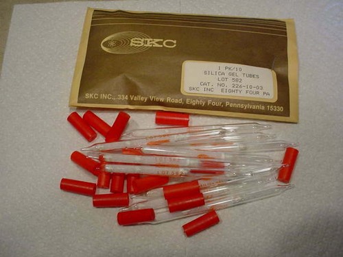 New Qty 10 SKC Sorbent Tube SILICA GEL TUBES Cat No. 226-10-03