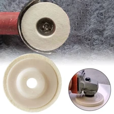 Wool Polishing Wheel Disc Grinder Tool Angle Grinder Felt Polishing Buffer TR