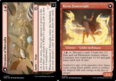INVASION OF MERCADIA  x4 mtg NM-M March of The Machine 4 Unc