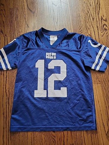 Andrew Luck Indianapolis Colts Jersey Youth Size L 12/14 Boys NFL FOOTBALL - Picture 2 of 8