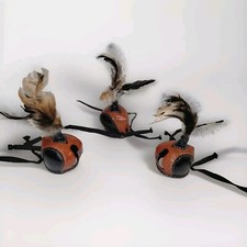 New Falconry Hood Dutch Plume Hand Stitched (Black/Brown) (All Sizes Available)