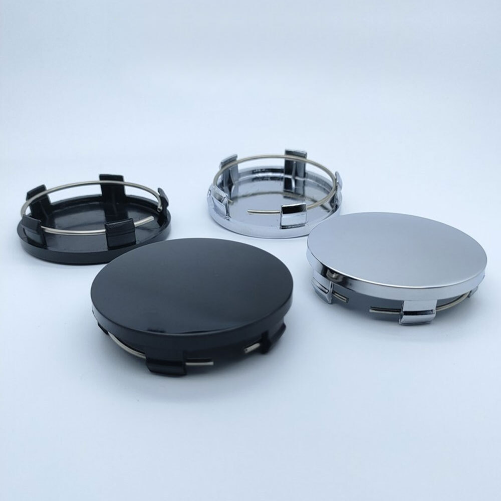 4pcs 56mm 60mm Car Wheel Hub Center Caps Cover Badge Emblem Decal Accessories
