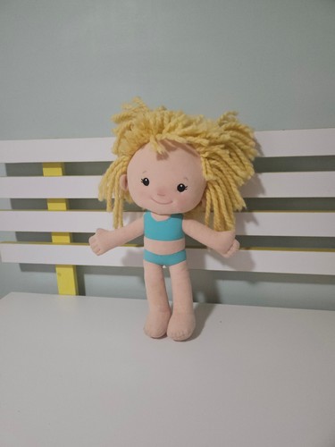 DRESSY DAISY DOLL PLAYSKOOL BLONDE DOLL CURLY HAIR 2007