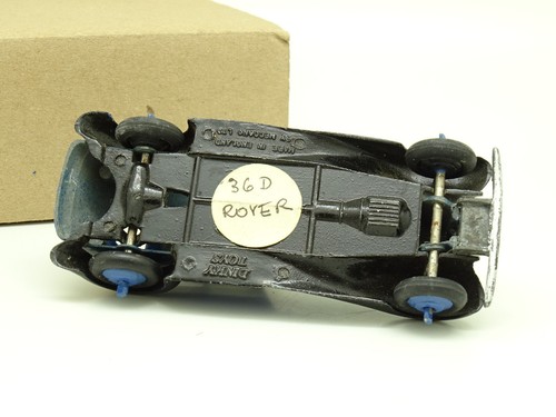 Dinky Toys England Sb 1/43 - Rover Nero E Blu 36D - Picture 4 of 4
