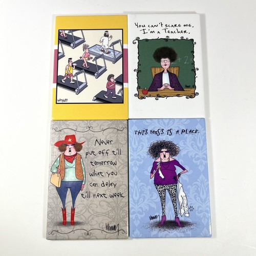 LEANIN TREE Set Of 4 Novelty Refrigerator eBay