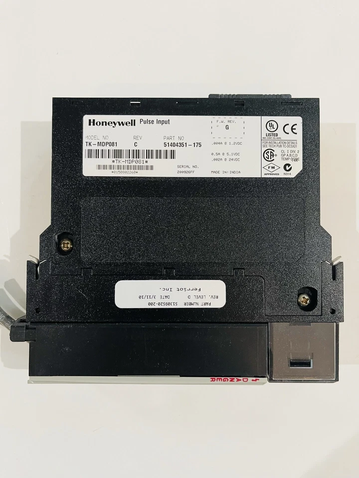 HONEYWELL TK-MDP081 PULSE INPUT 51404351-175 #K-464 - Image 3 of 4