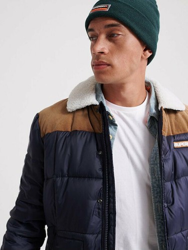 Superdry Men's Downhill Racer Box Quilt Jacket PN: M5000024A - Picture 2 of 5