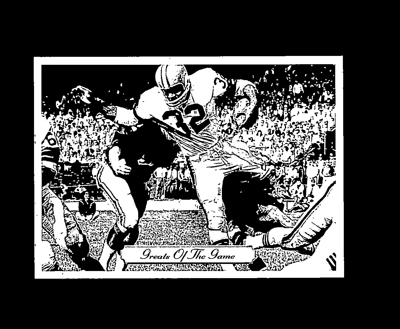 1992 All World #273 Jim Brown GG Cleveland Browns Syracuse Orange