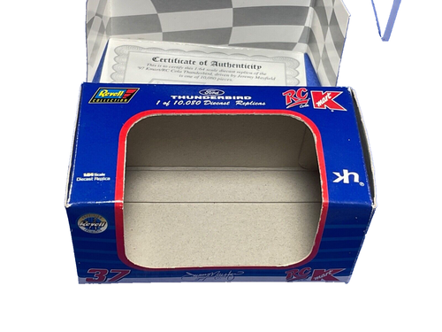 Vintage 1997 Revell, #37 Jeremy Mayfield, RC Cola/Kmart, Thunderbird 1:64, w/COA - Picture 4 of 11