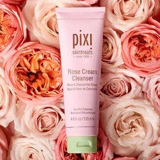 Pixi Skintreats Rose Cream Cleanser with Rose & Chamomile Flower 4.57oz