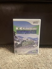 Kawasaki Snowmobiles (Nintendo Wii, 2008) Game, Case, and Instruction Manual