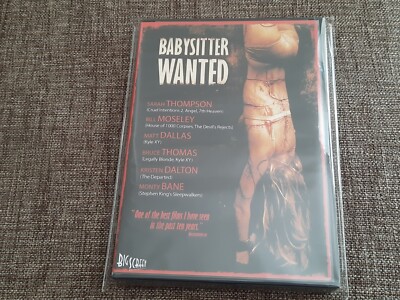 BABYSITTER WANTED 2007 Uncut DVD Big Screen Ent. USA Sarah Thompson Matt Dallas