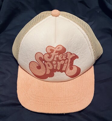 LITTLE MANGO BRAND  FREE SPIRIT  YOUTH SIZE TRUCKER MESH BACK HAT