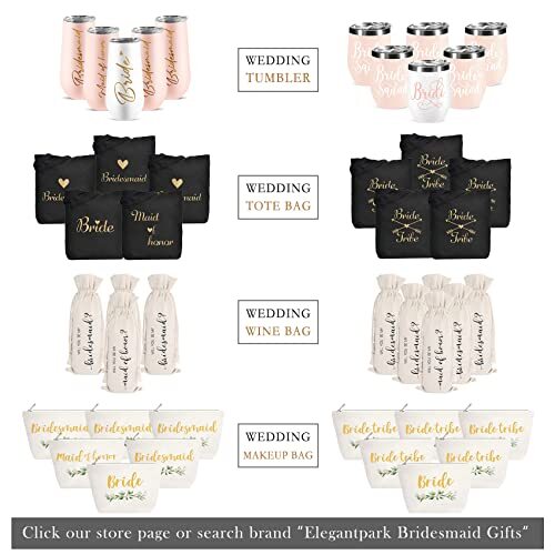 Bridesmaid Gifts Wine Tumbler Bridesmaid Proposal Gifts Bridal Maid of Honor - Picture 6 of 6