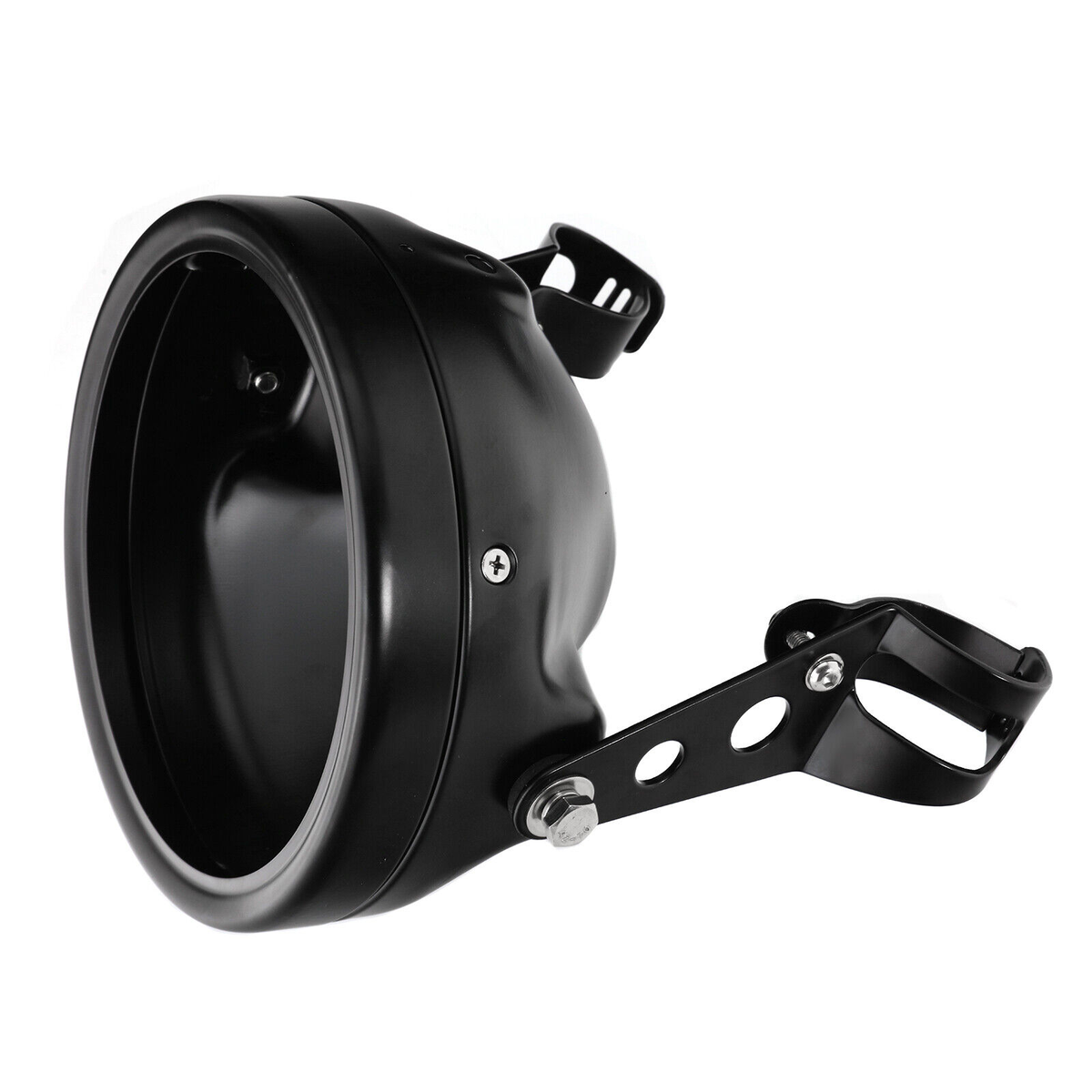 7 Inch Black LED Headlight Housing Bucket For Yamaha V-Star XVS Models