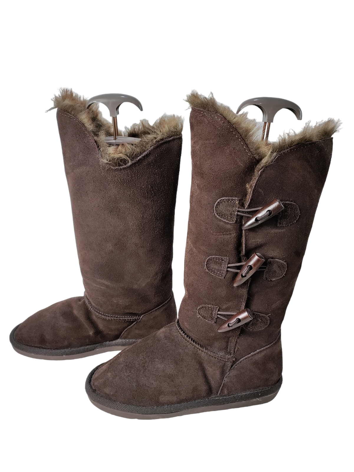 pull on fur lined boots
