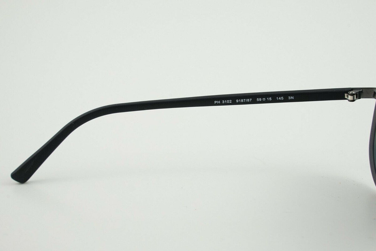 Ralph Lauren Ph 3102 9267/81 Semishiny Black Authentic Eyeglasses 59-15-145 Polo Ralph Lauren PH 3102 9187/87 Matte Black Blue 59-15-145  main image 2