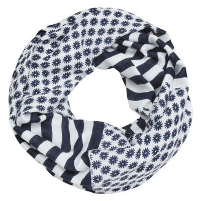 S.Oliver Damen Snood Loop-Schal – Weich Mit Glitzer & Franziertem Saum